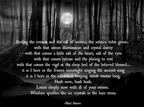 Pagan winter solsticw poem